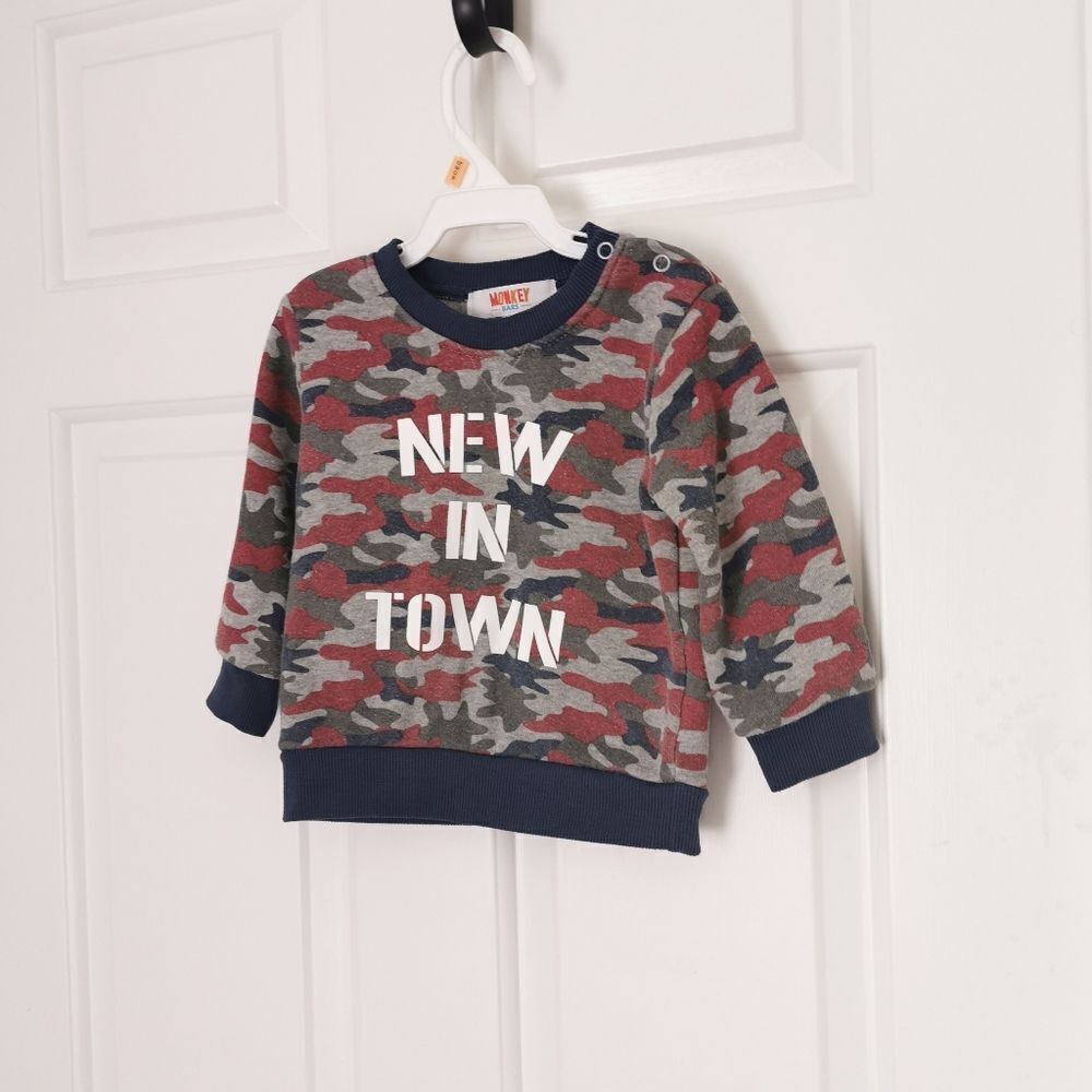 3/$15 Monkey Bars sweater size 12 m